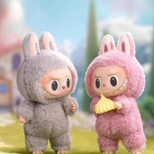 Labubu Doll - Original Soft Plush Toy with Signature Mischievous Smile Key Chain