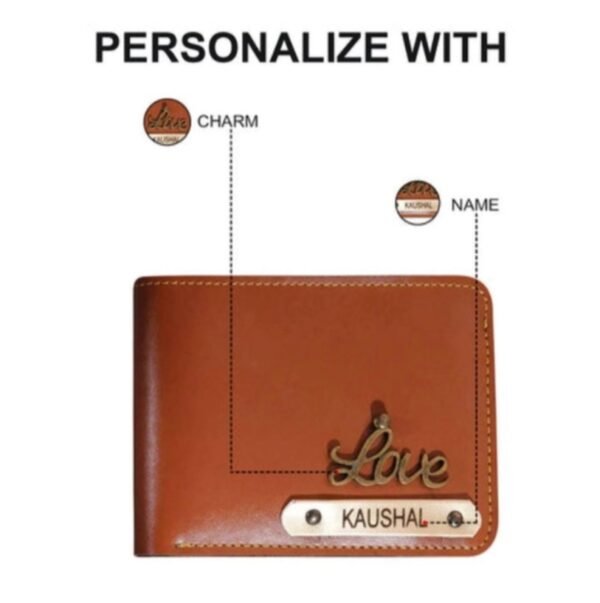 personalised men wallet classic finish